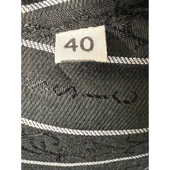 Versace Classic V2 Womens Vintage 90s Striped Logo Button Down Shirt - Picture 10 of 10